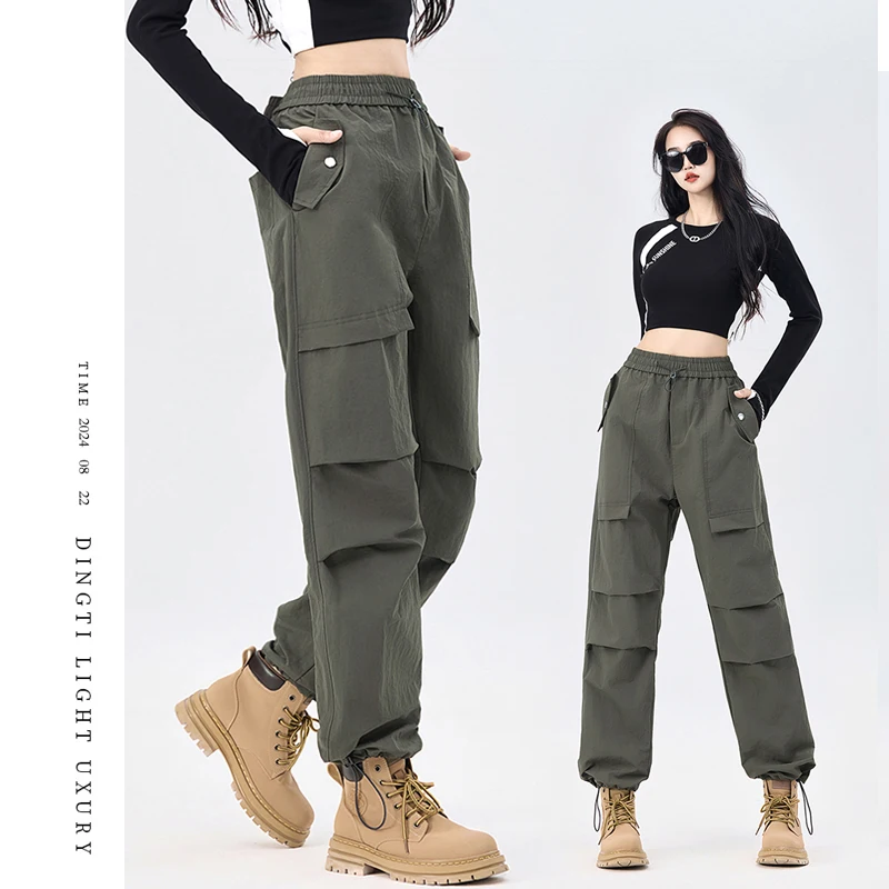 

American Men And Women Same Style Outdoor Casual Pants Mountaineering Camping Windproof Water Splashing Wear-Resistant Work Pant