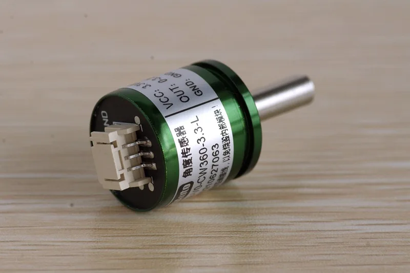 

22mm hall angle sensor magnetic effect Potentiometer Analog Transducer 180degree 5v output P3022-V1-CW180-D