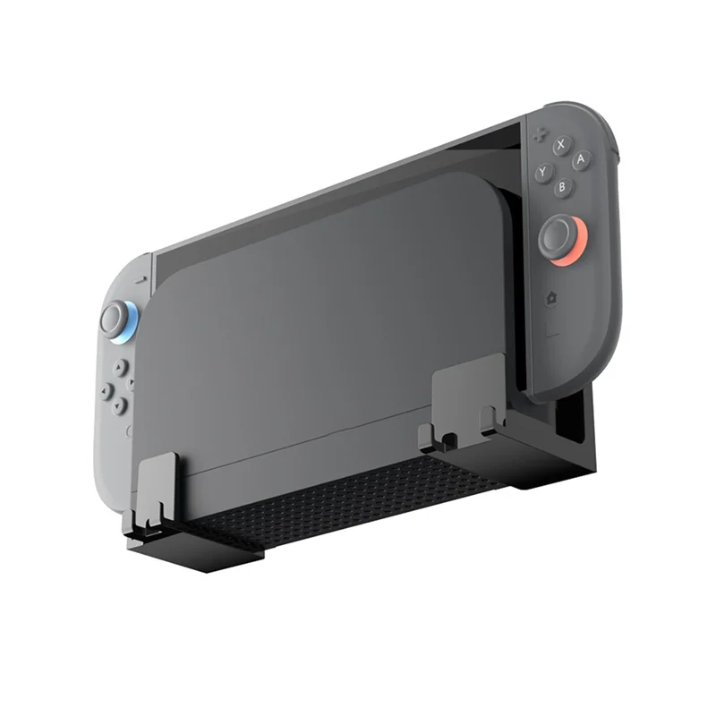 【B89E】Metal Wall Mount Holder Bracket For Nintendo Switch 2 Game Storage Accessories Space-Saving Games Console Display Rack
