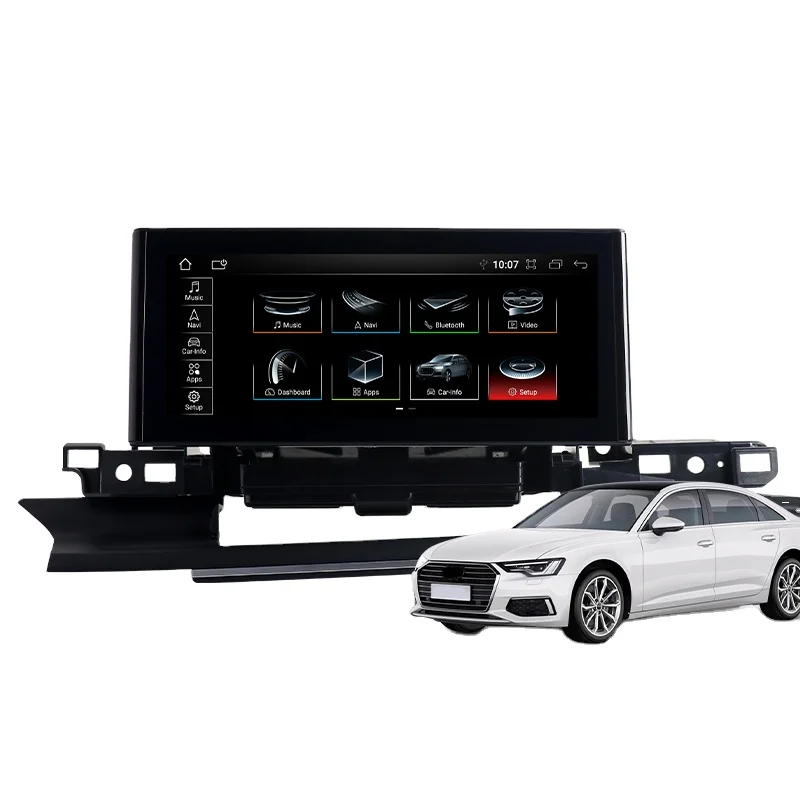 

For Audi A6 C7 Android 11 Head Unit Car Navigation Radio KLYDE 10.25 Inch Car Multimedia Screen