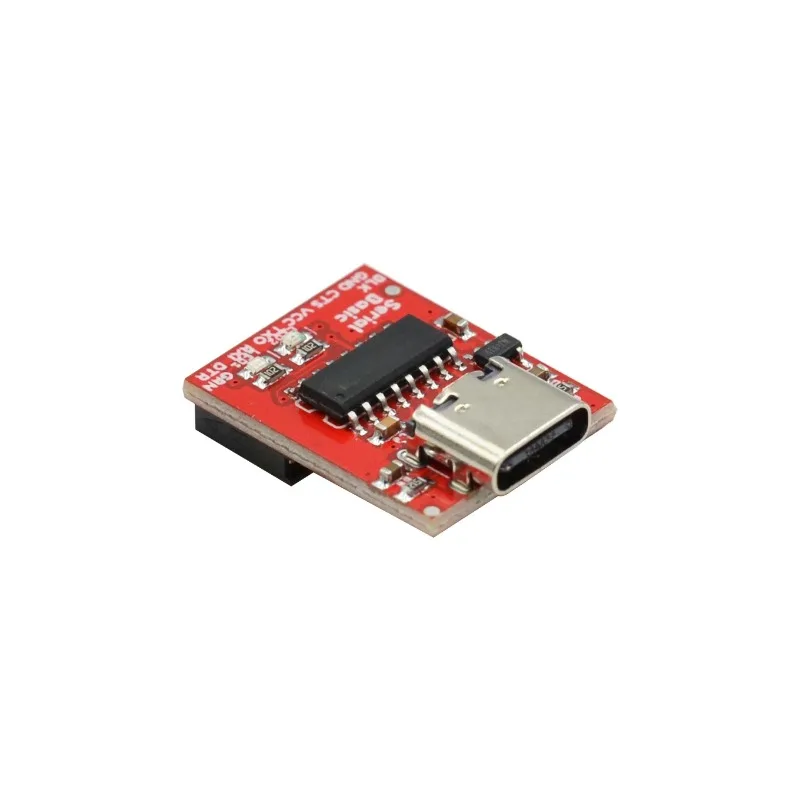 

Type C To TTL Serial Port CH340C Module CH340 USB Bus Conversion Chip ISP Communicate Connector for STM32 Serial Port Download