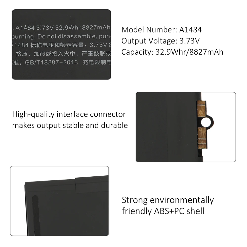 Batterie Remplacement A1484 Pour IPad Air 2, IPad 6/7/8, A1474 A1566 A2270 - Avec Outils
