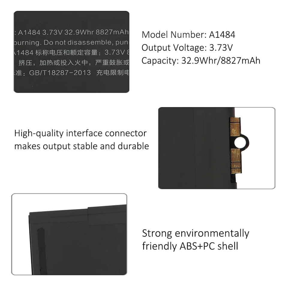 8827mAh iPad Air 1 Battery A1484