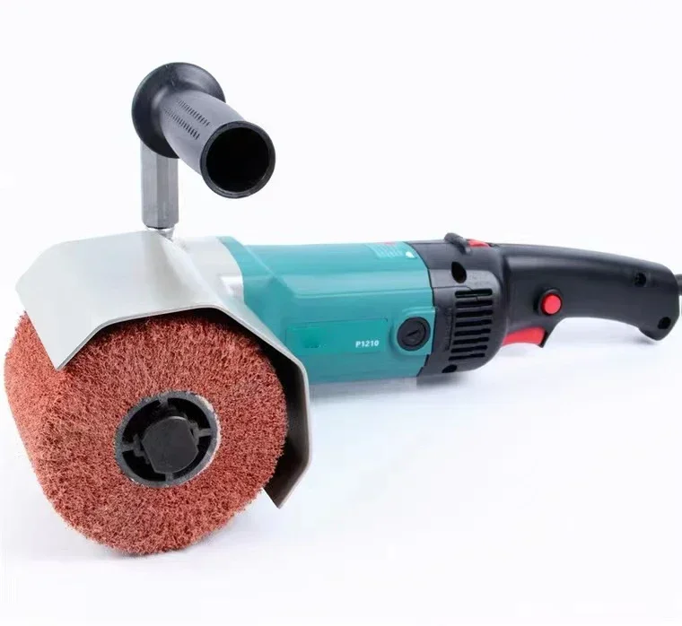 2025 Electric Burnishing Polishing Machine  Handle  Polisher Sander Wire Drawing Machine for grinding Wood Metal