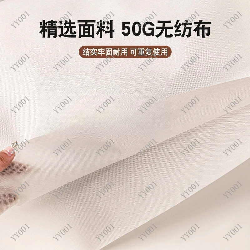 200Pcs Disposable Hanging Clothes Dust Cover Waterproof Clear Garment Bag for Suit Wardrobe Storage