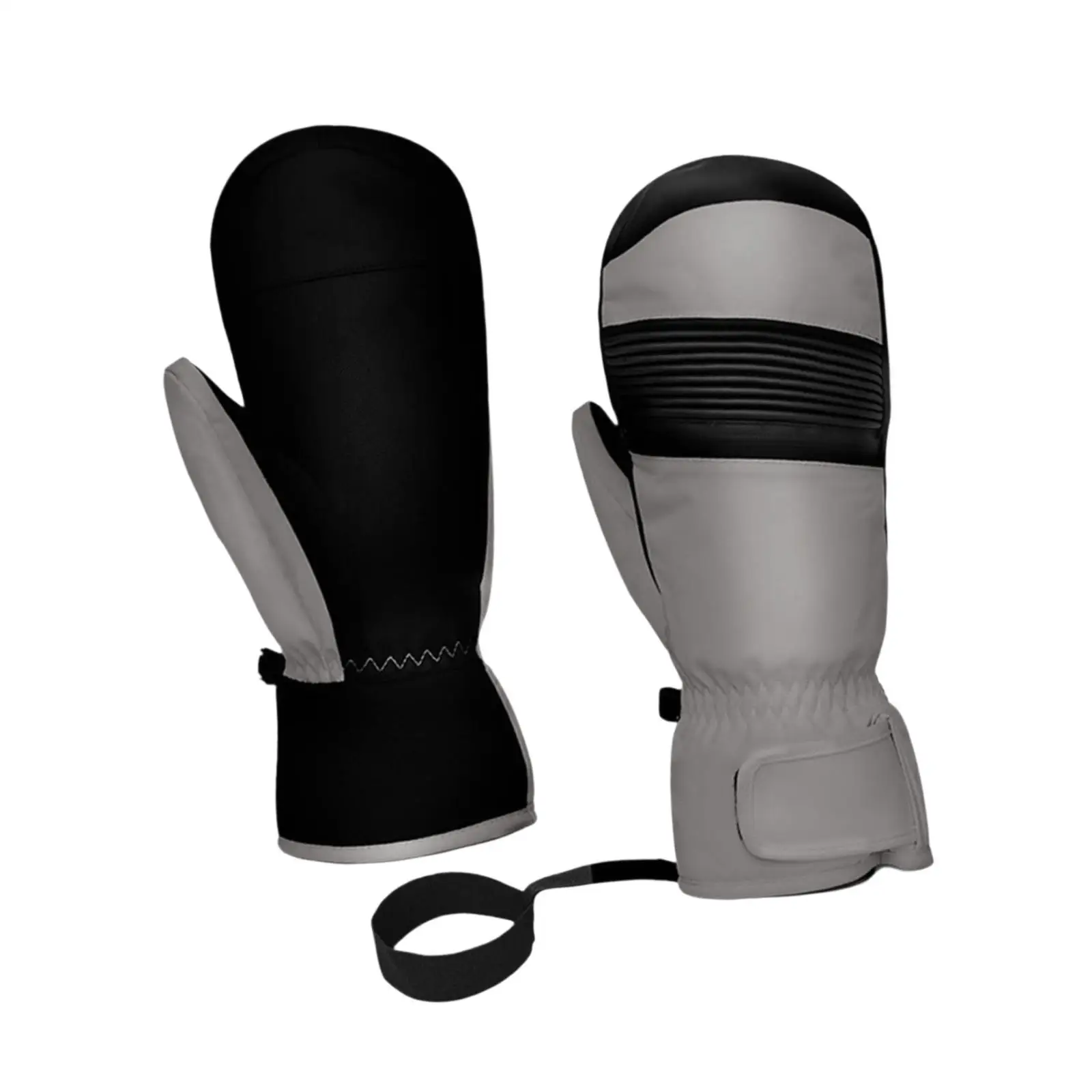 Rękawice narciarskie 1 para Lekkie Przenośne Wygodne Uniwersalne Rękawice snowboardowe Ciepłe rękawice do biegania na zimną pogodę Jazda na rolkach