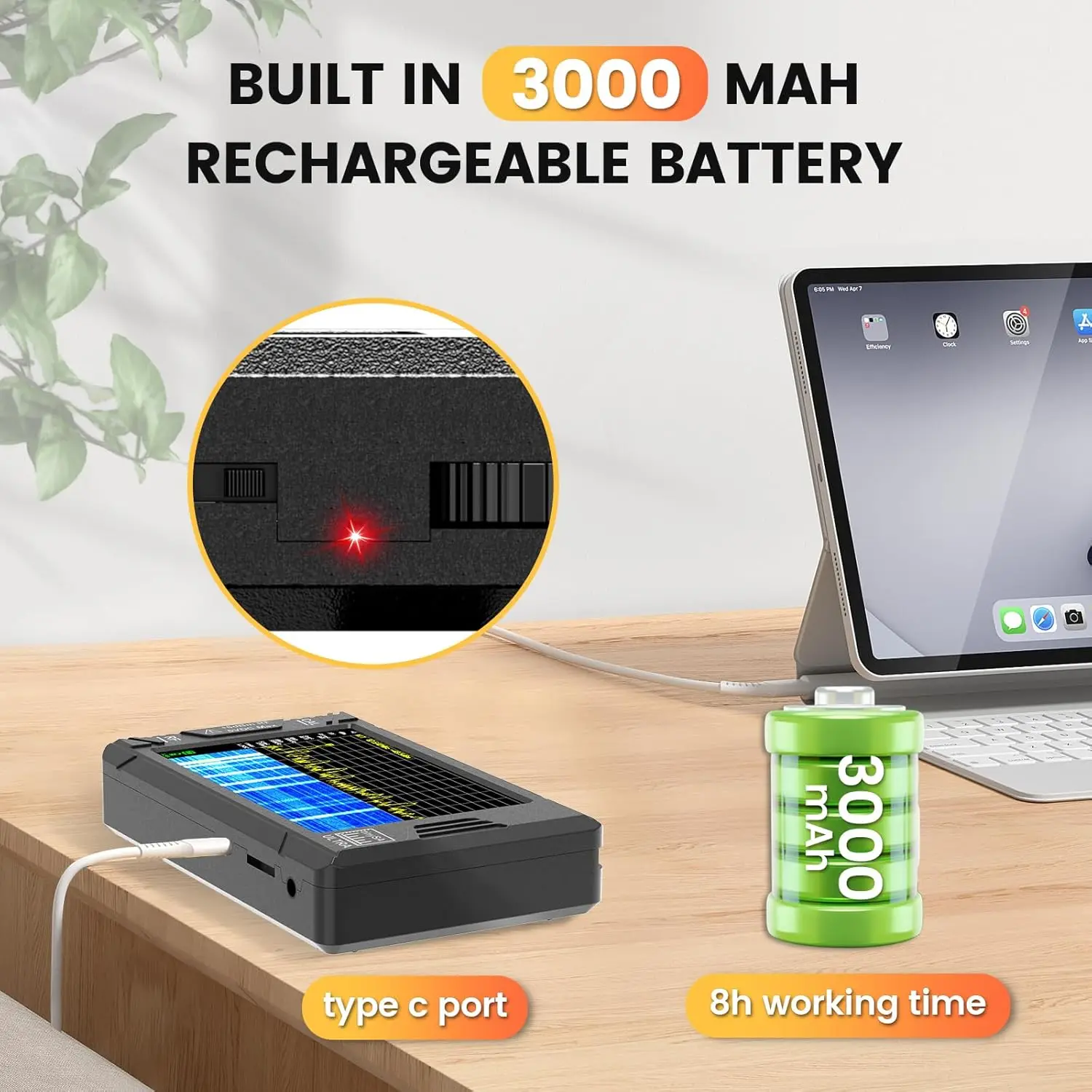 Analisador de espectro SeeSii TinySA ULTRA 4 "Display 100kHz a 5,3GHz com cartão de 32GB versão V0.4.5.1 Novo analisador minúsculo portátil