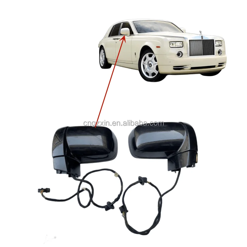 

Original Second-hand Rolls Royce RR1 06-09 OEM 51167189337 51167189340 Left and Right Rearview Mirror Reversing Mirror
