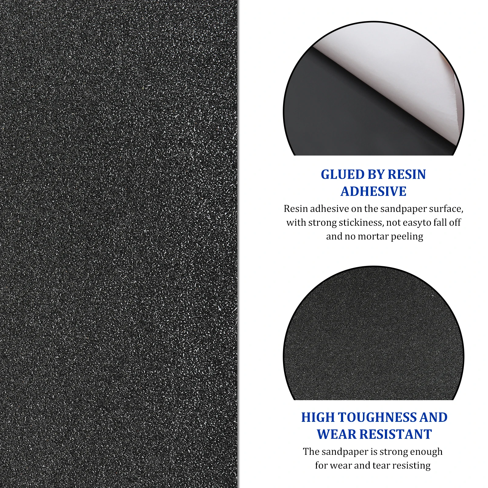 

Anti-slip Sandpaper Stickers Skateboard Grip Tape for Scooters King