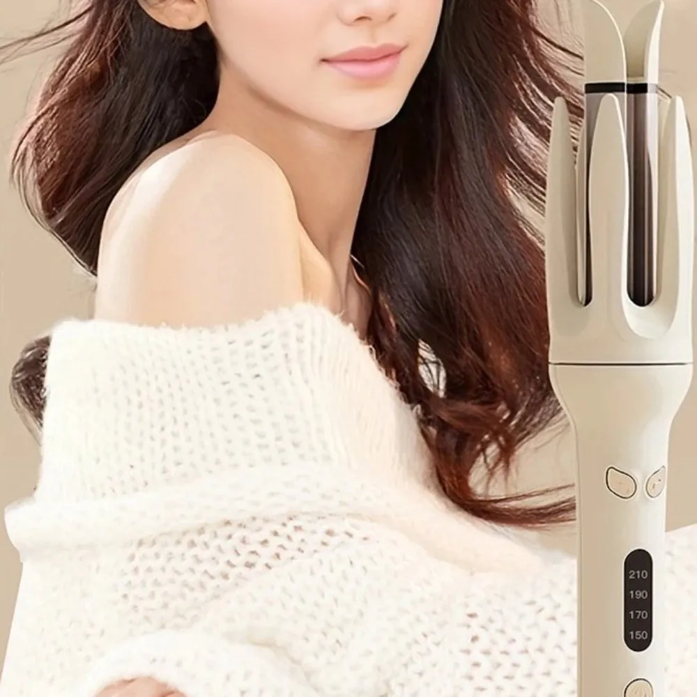 28mm Barrel Automatic Hair Curler Anti-Tangle Design Negative Ions Technology Electric Curling Stick Ceramic Coating
