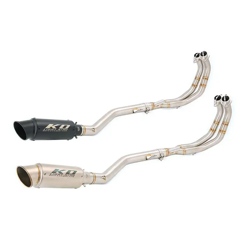 

For Honda CBR500 CB500F CB500X 2013-2022 Motorcycle Exhaust System Header Link Pipe 51mm Muffler Stainless Steel Escape Silencer
