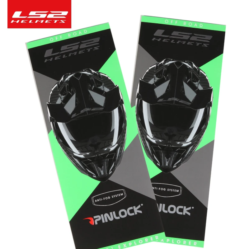 LS2 MX701 helmet visor clear Pinlock anti-fog patch suitable for LS2 EXPLORER Off-road Helmets Lens Anti-fog Film