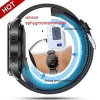 2025 New Air Pump Airbag Accurate Measure Blood Sugar Smart Watch Men Blood Pressure Fitness Sport SmartWatch For Android Xiaomi