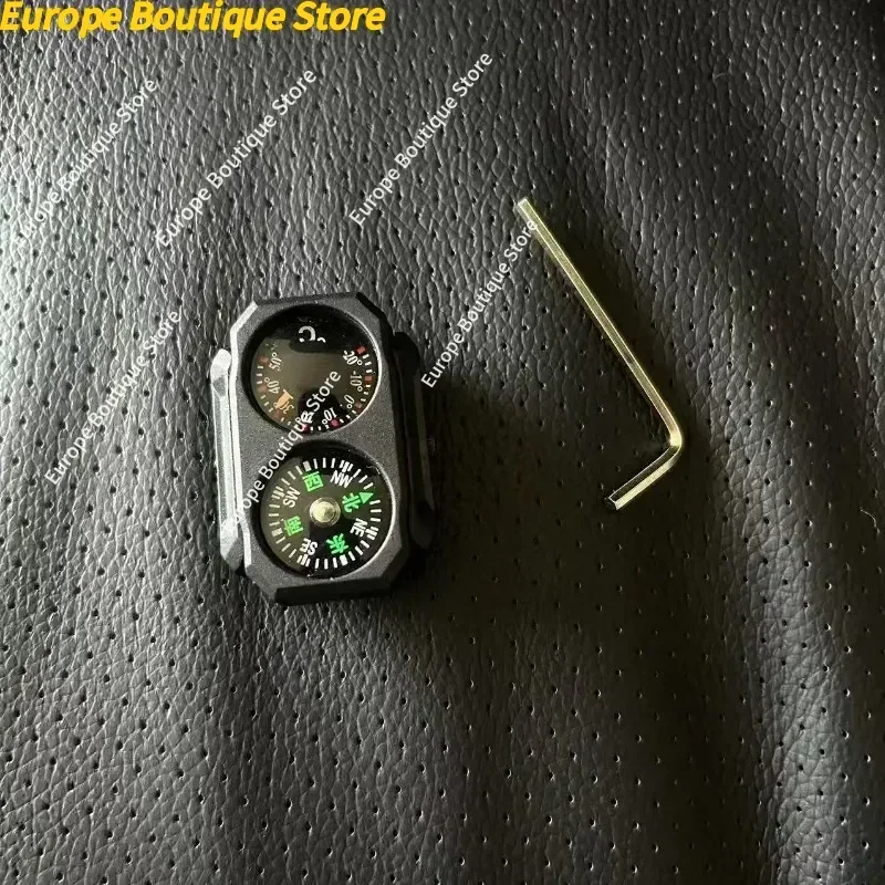 في الهواء الطلق البوصلة التكتيكية البسيطة العالمي 20 مللي متر دليل ميزان الحرارة البوصلة ميزان الحرارة 20 مللي متر السكك الحديدية الدقة أداة خارجية SLR416 #4