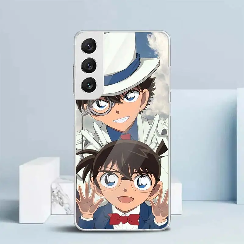 Anime Detective-Conan Soft Cover for Samsung Galaxy S24 S23 S22 S21 Ultra Print Phone Case S20 FE S10 Plus S10E S9 S8 + Coque