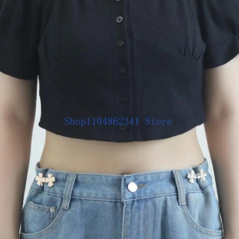 5ASD Cloves Serratena in Rimovibile Pin in 3/6Set Colore placcato non -sewing per donne e ragazze Accessori decorativi