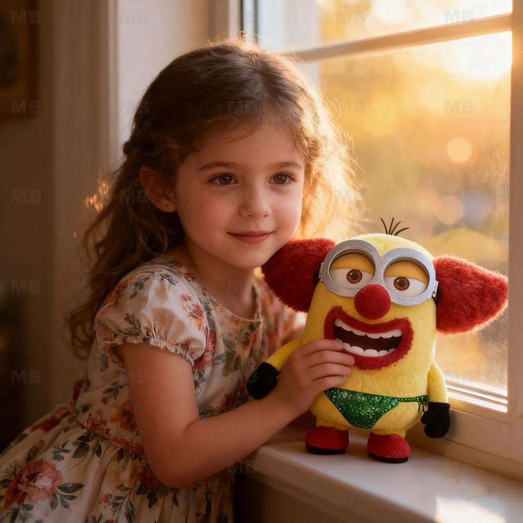 Movie James Henry and Monster Bob Funny Bikini Underwear Doll Stuffed Animal Gag Gift Cute Soft Cartoon Figure Home Desk Decor view 3