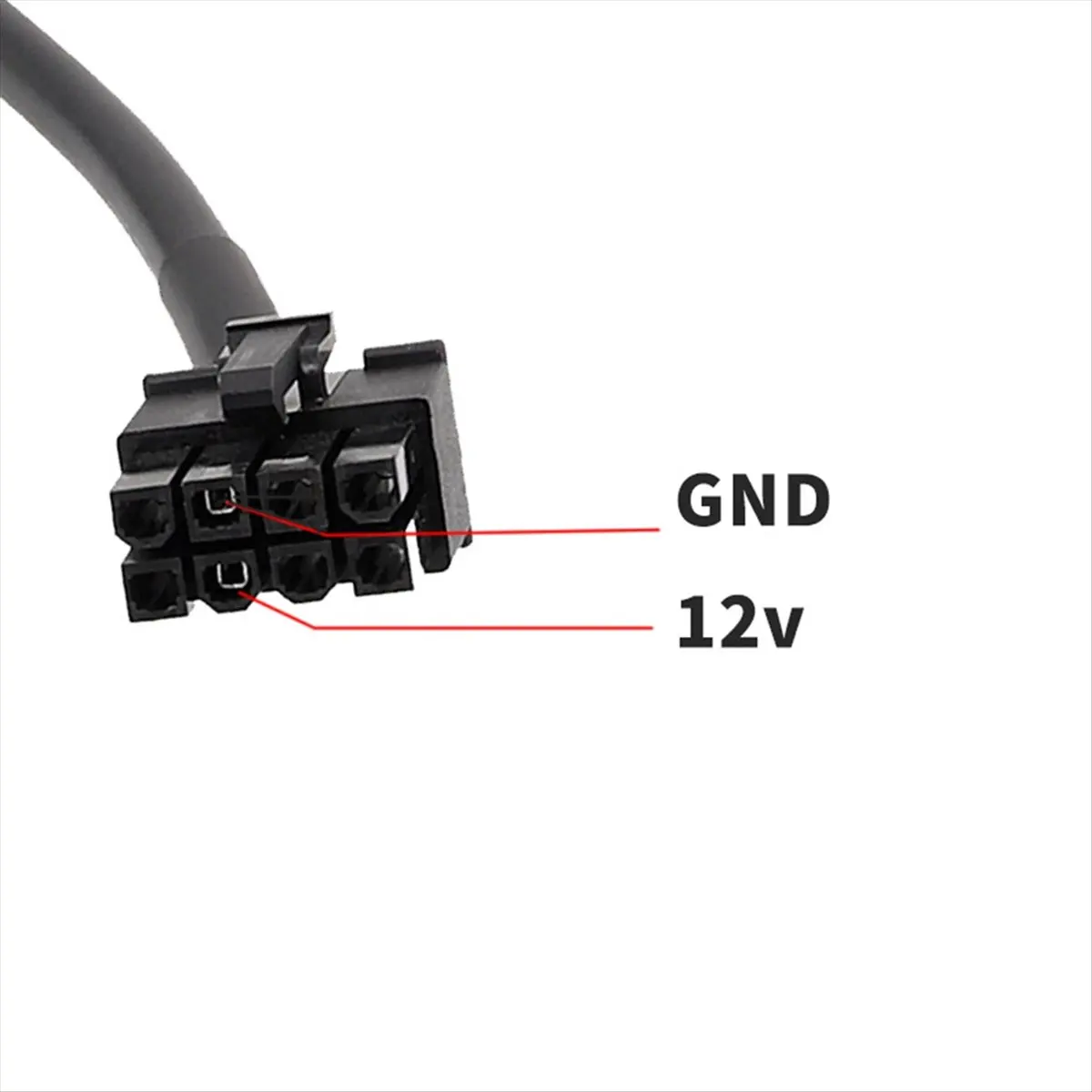 Power Supply PCIE 8PIN to DC Cable DC5525 Elbow Power Supply Cable CAA