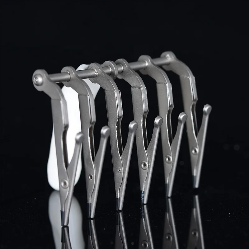 

Dentals Lab Technician Porcelain Glazing Tool Hex Clamps Six-tooth Clips Denture Mechanic Material Products