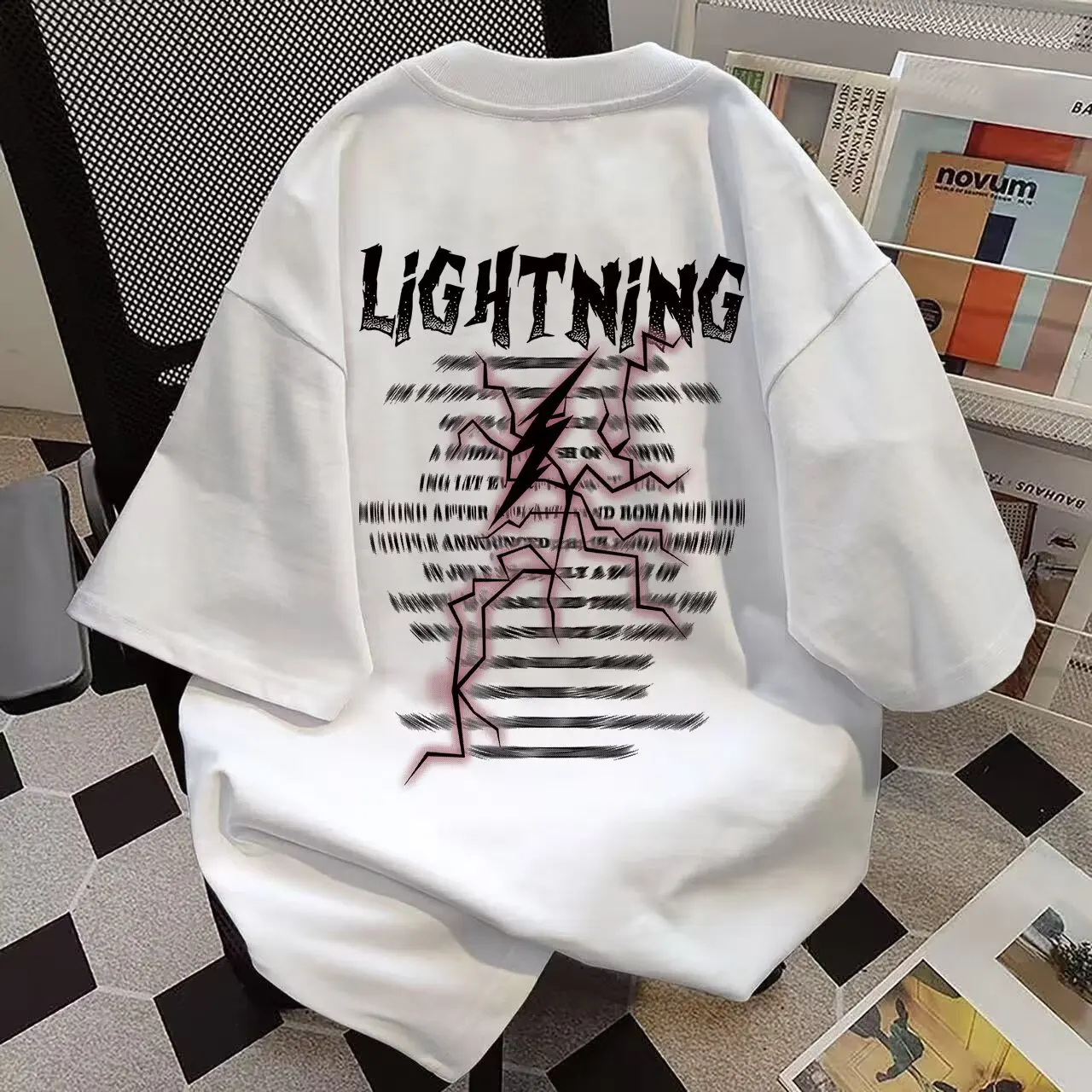 Summer Men's White Oversized T-shirt Men 100% Cotton Graphic T Shirts Loose Vintage Tops Harajuku Men Clothing My Body My Choice