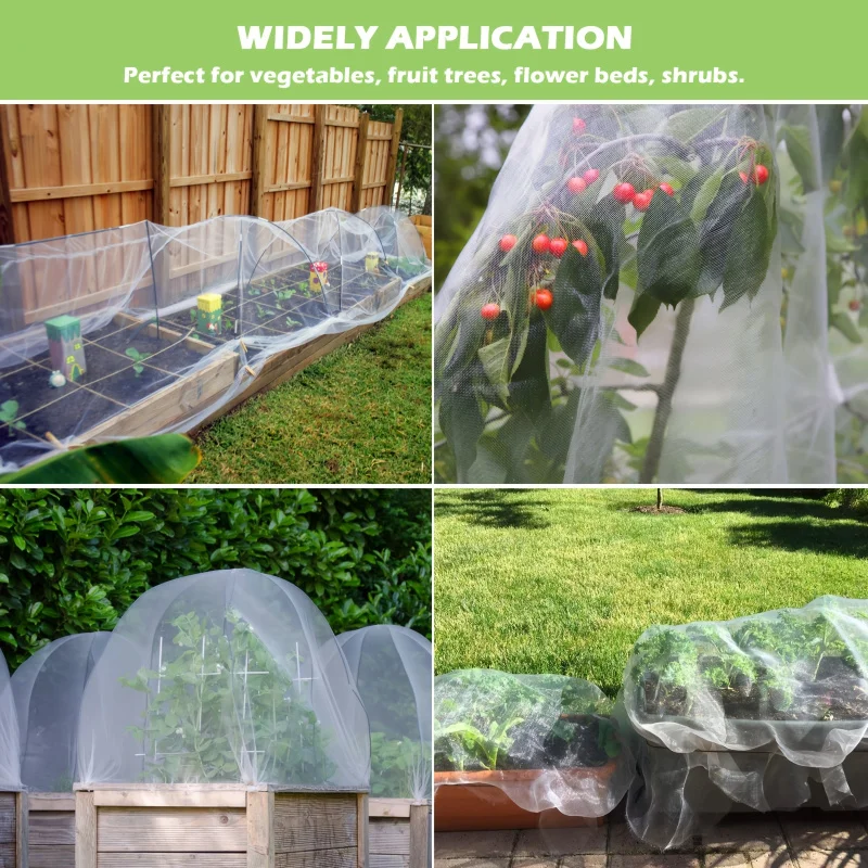 High bed insect-proof net, breathable mesh mosquito cover for outdoor gardens98.43x196.85inch protective case - view 4