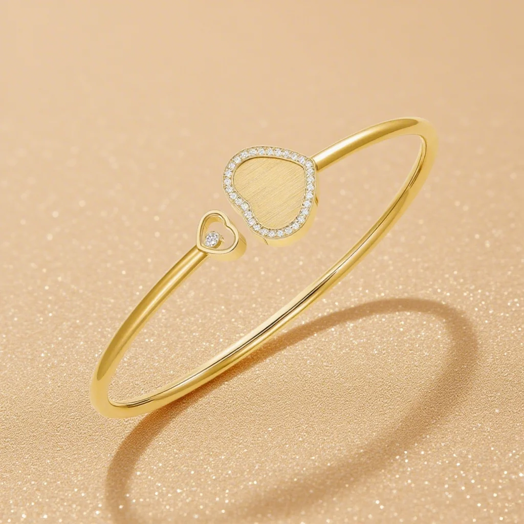 

2025 New 925 Silver Fashion Heart shaped Luxury Modern Bracelet, Suitable for Daily Casual Women's High end Fashion Jewelry