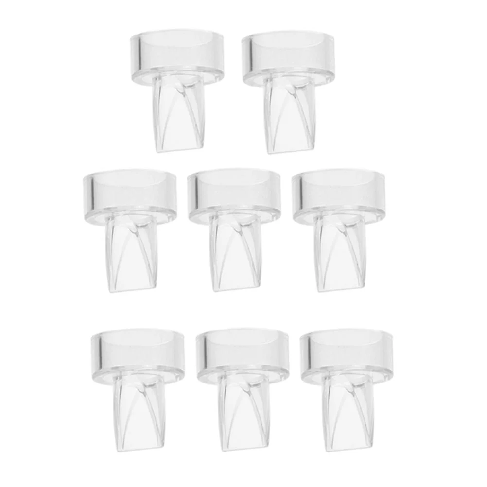 8 Stück Milch pumpe Zubehör Silikon teile Baby flasche Ventile manuelle Frauen Rückfluss