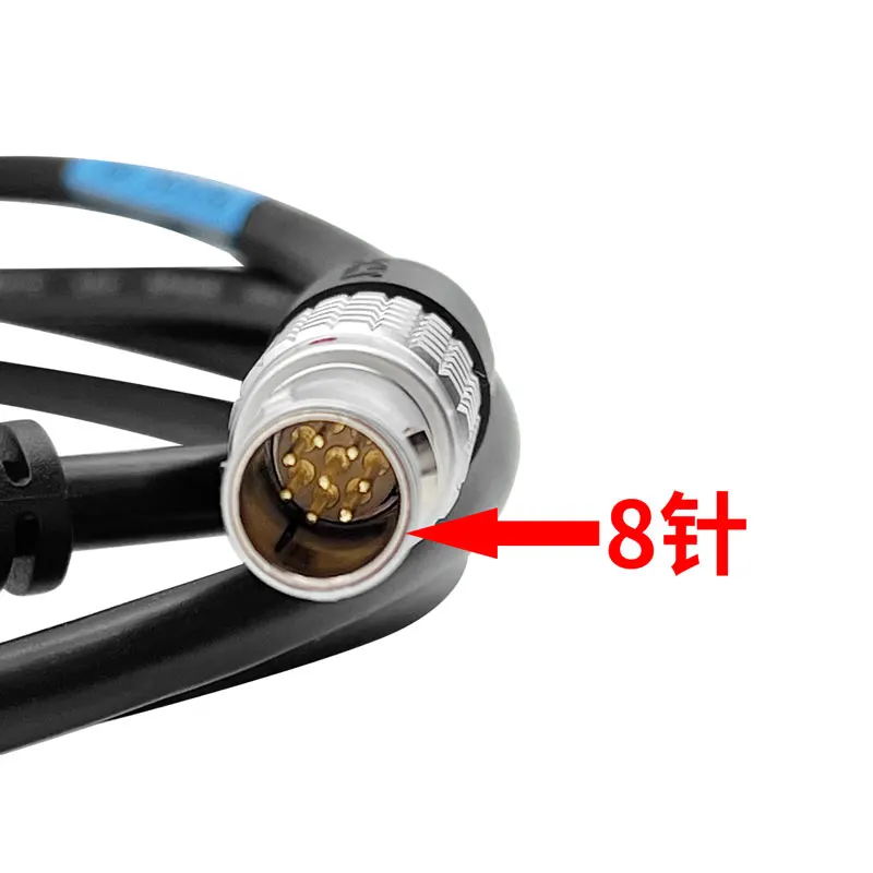 NEW GEV218 758468 USB Data Cable for leica TM30  TS30 total stations Connects TS to PC, LEMO 8 Pin + USB