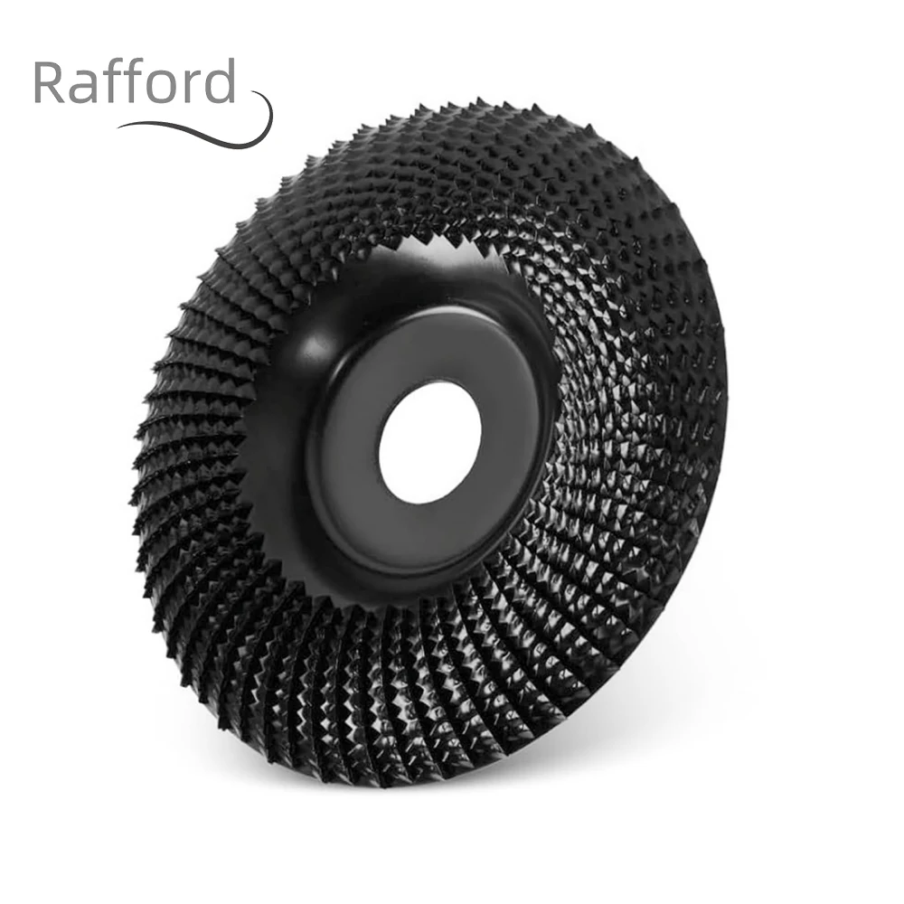 4 بوصة جولة الخشب زاوية طحن عجلة قرص كشط زاوية طاحونة كربيد طلاء 22 مللي متر تتحمل تشكيل الرملي نحت أداة دوارة