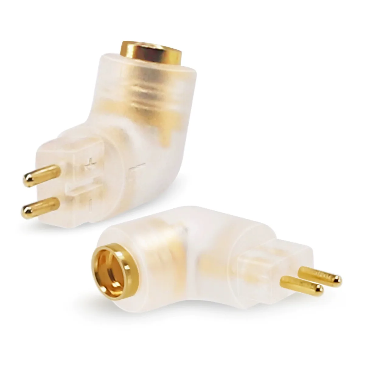 1 Pair MMCX Female Adapter to 0.75/0.78 QDC 2 Pin Connector For ZSN Pro ZS10 Pro NF2u KZ ZSX AS16 CA4 A10 IEMs Earphones Earsets