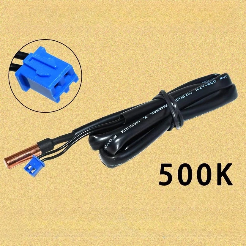 1 Uds. Para Haier Hisense Hitachi unidad exterior de aire acondicionado 500K sensor de temperatura sonda del sensor de temperatura