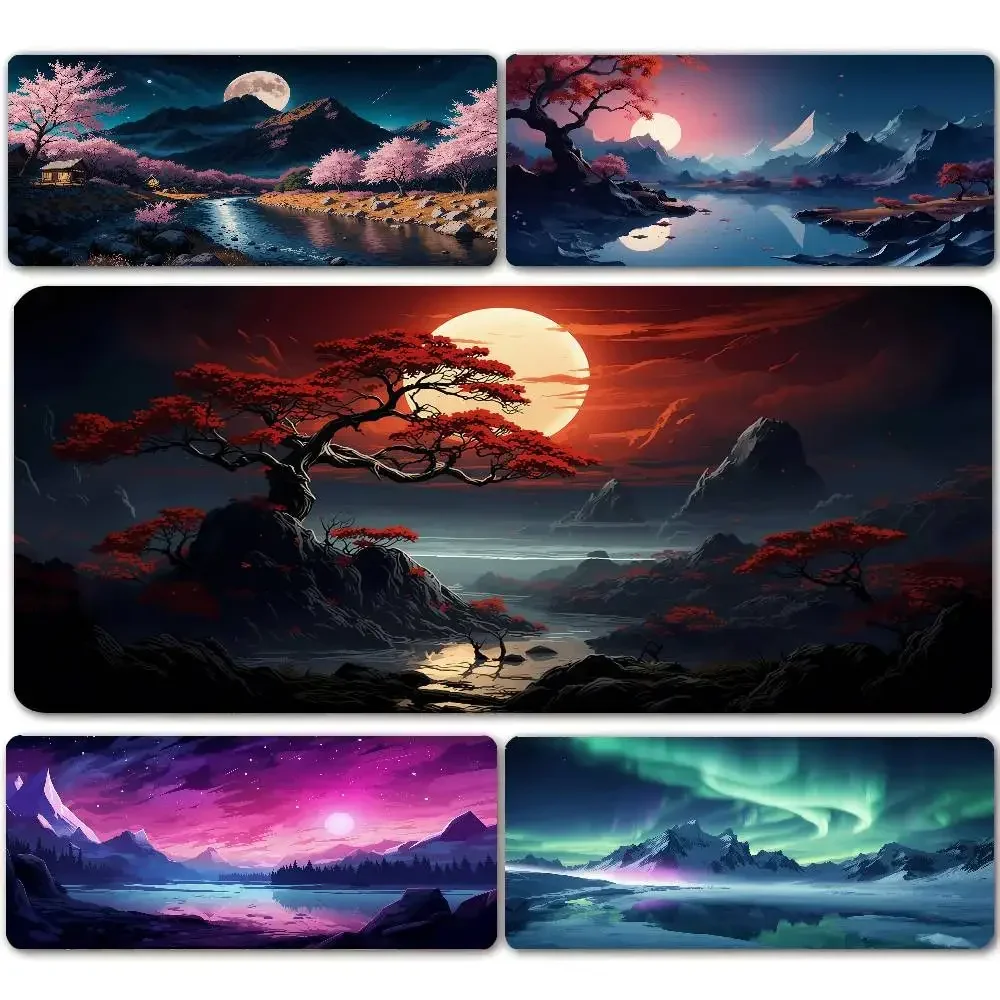 ouse pads, anime or nature-themed mouse pads, large PC keyboard and gaming desk mats.