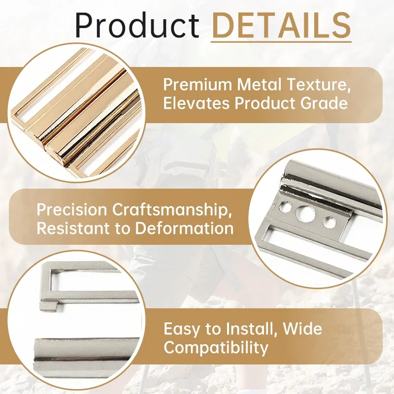 2/4/10P 30-80mm Metal Belt Buckle for Coat Women's Waistband Adjuster Clasp Jacket Belts Decorative Hook DIY Sewing Accessories view 4