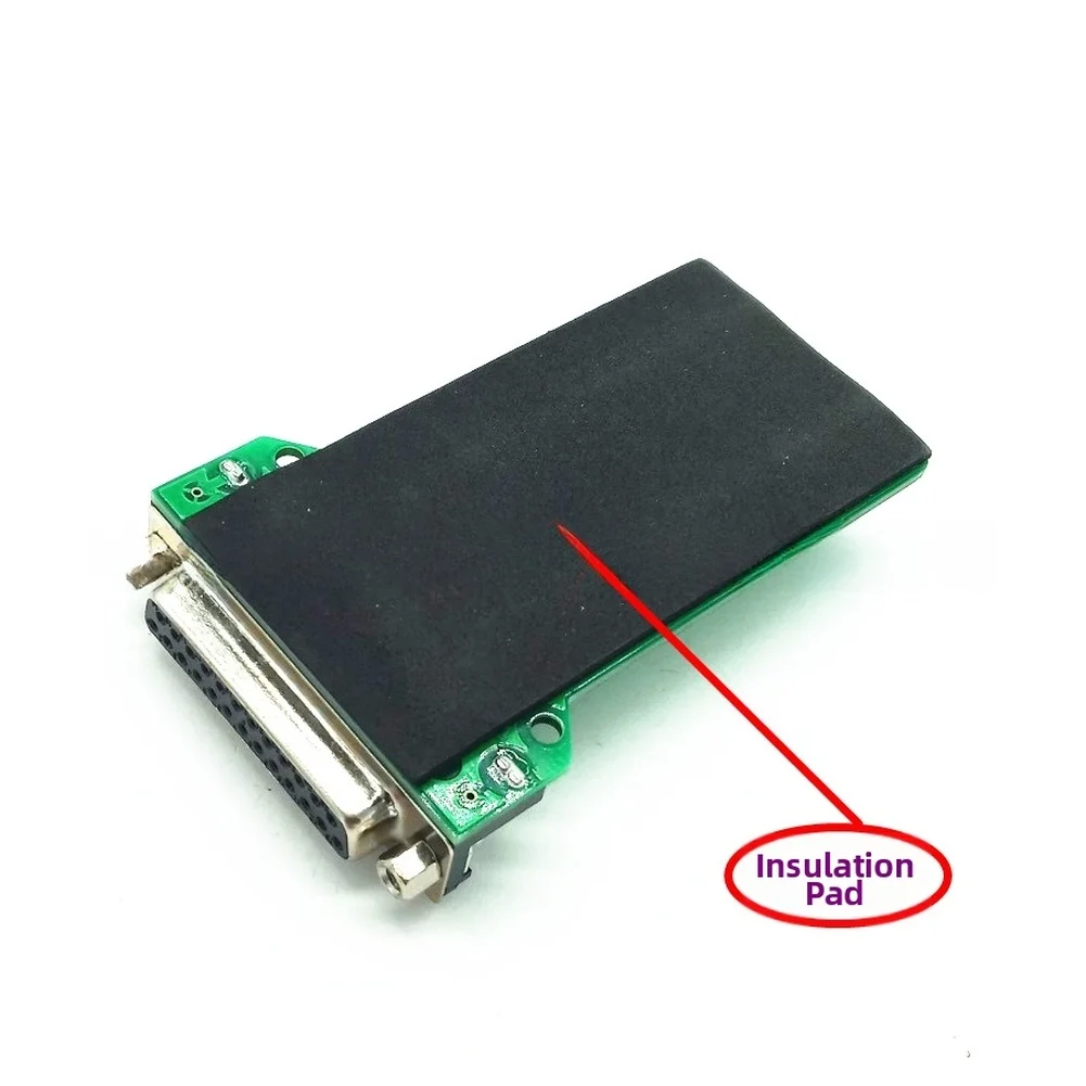 DB25 Female to Terminal Block Adapter 25 Pin Signal with Screw Nut Connector for Industrial and Electronics Wiring