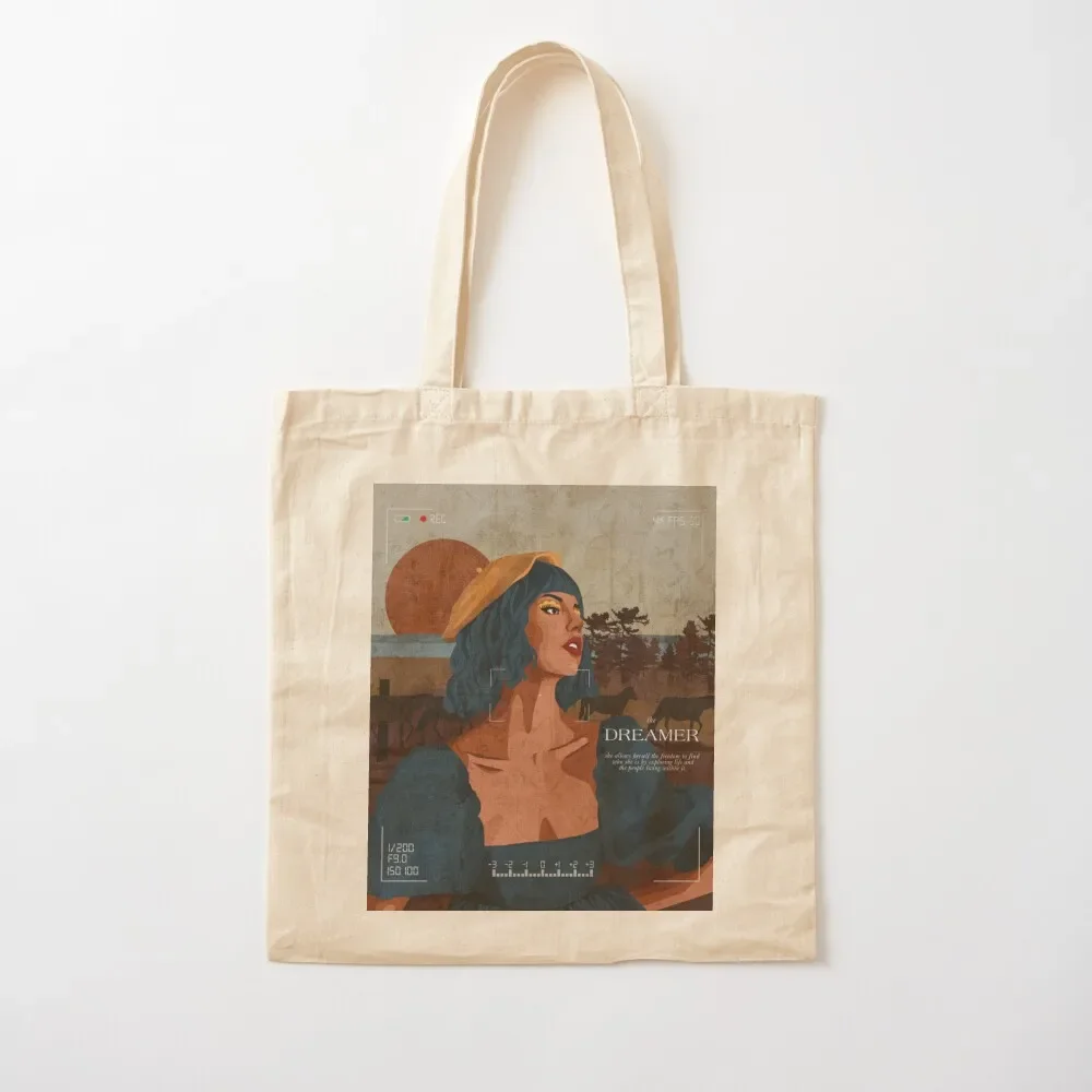 

the Dreamer Tote Bag Cloth bag Women's bags aesthetic Shopping bags