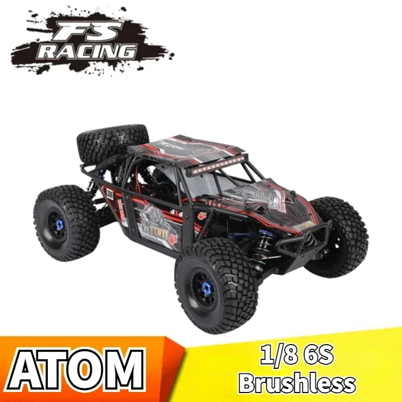 FSR ATOM Racing Car 1/8 RC High Speed 6S Brushless 4WD 2.4G Off-road Desert Truck Electric Remote Control Buggy Model Toy Adults