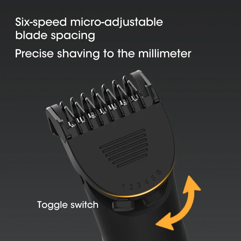 Cortapelos público para mujeres y hombres, recortador de bikini eléctrico, recortador de ingle impermeable para vello corporal, con luz, tamaño de viaje