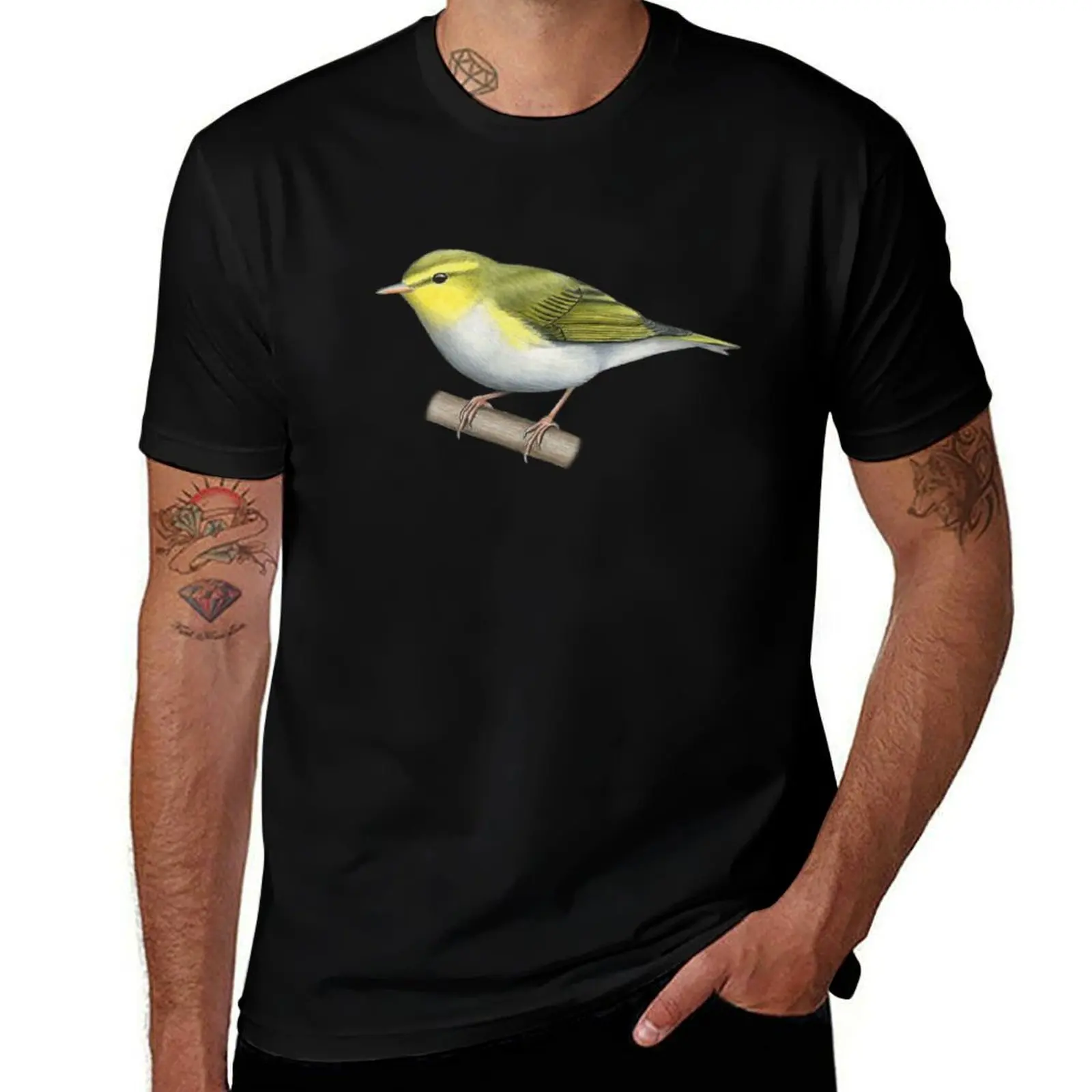 

Wood Warbler T-Shirt anime figures new edition summer shirt Funny t-shirt funny t shirts men