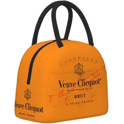 Luxury VCP Champagne Clicquots Lunch Bag Food Bag Portable Thermal Cooler Lunch Box For Picnic