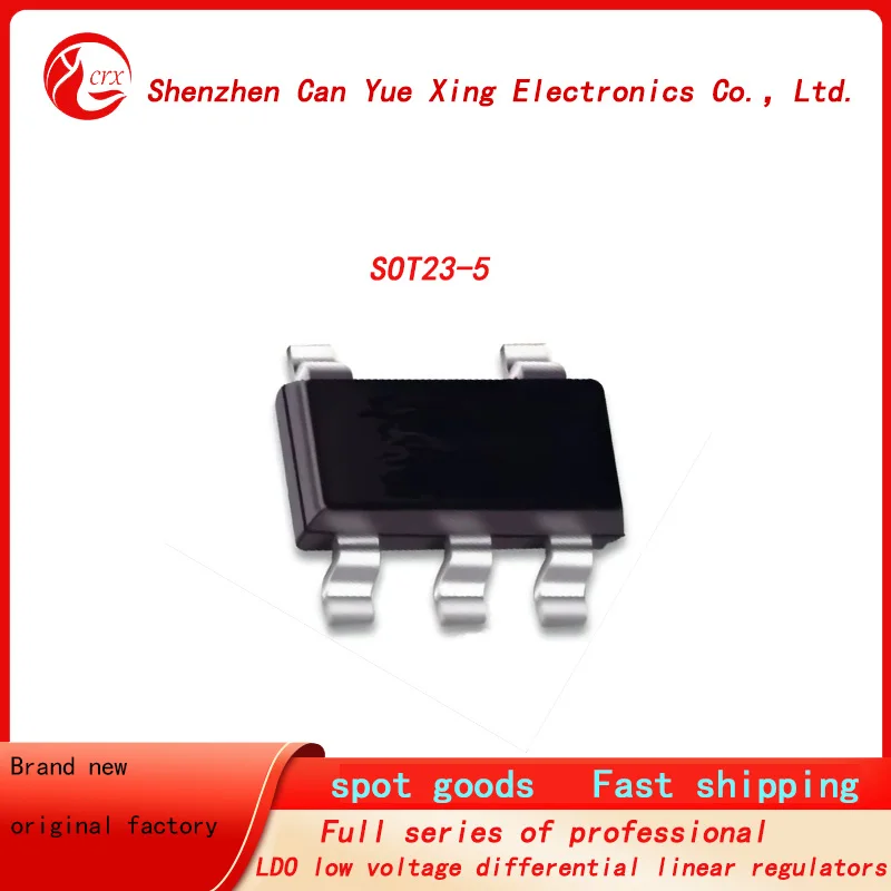 10pieces New original AXS4054 SOT23-5 single lithium-ion battery constant current/constant voltage linear charging IC