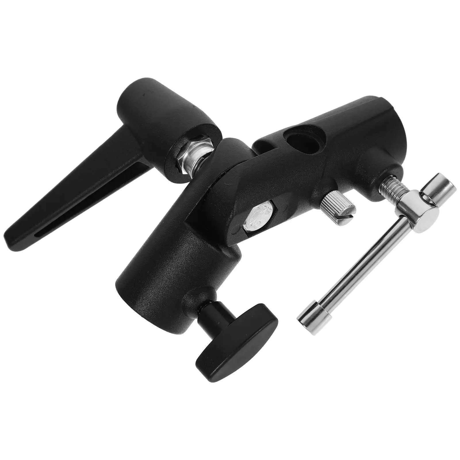 

H-Shaped Flash Holder Bracket Sturdy Aluminum Light Stand Adapter Tripod Umbrella Clamp Camera Mount Softbox Photography Supply