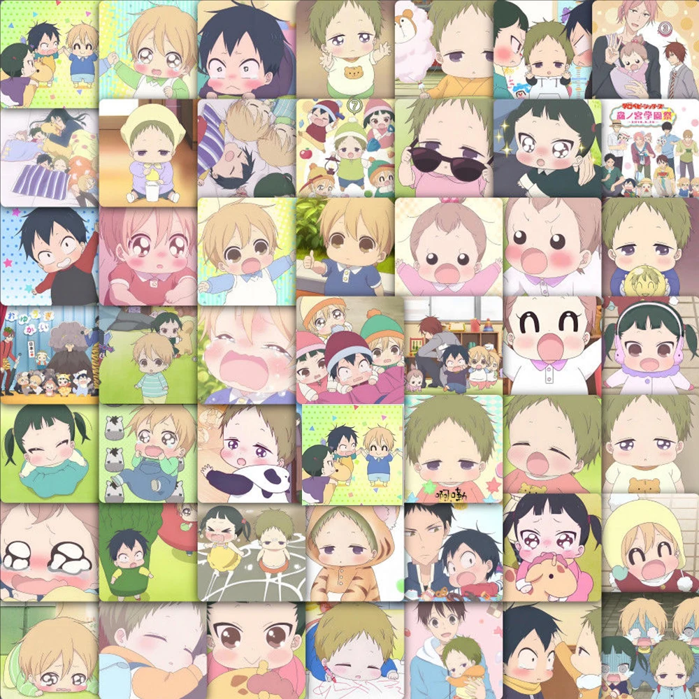 

10/30/59pcs School Babysitters Anime Stickers Kawaii Kotaro Kashima Sticker Scrapbooking Luggage Laptop Ryuichi Kashima Decals