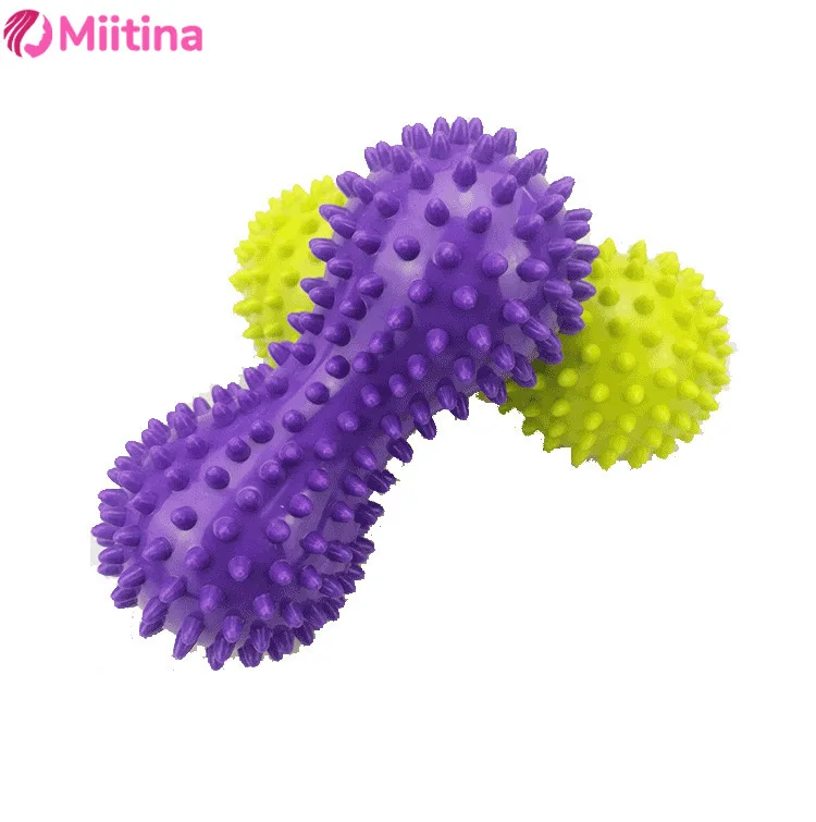 

PVC Peanut Style Spiny Ball Massage Acupoint Grip Strength Ball Tip Nail Fascia Yoga Ball Fitness Ball Inflatable Hedgehog Ball