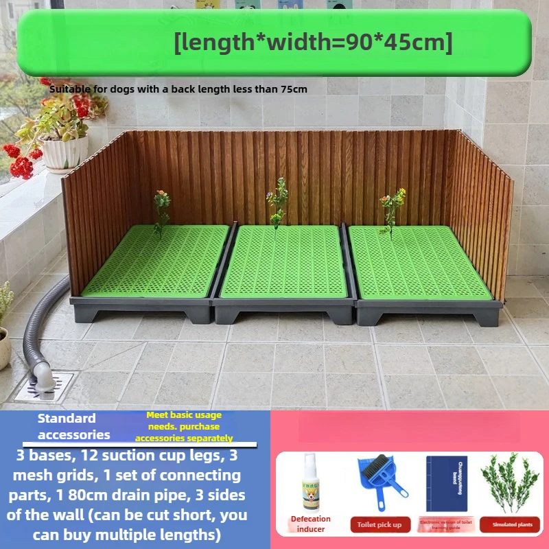 NONE Haustiertoilette mit Schallwand, Spülwasser, direkt abgeladene Kanalisation, Haustier-Reinigungsprodukte, Zubehör, Katzen, Hunde, Kaninchen, Toilette 8