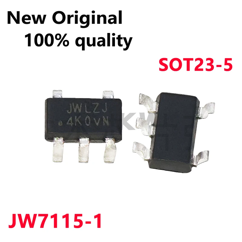10/PCS New Original JW7115-1 Silk screen printing JWLYT JWLZJ JWL** SOT23-5 Power management chip In Stock