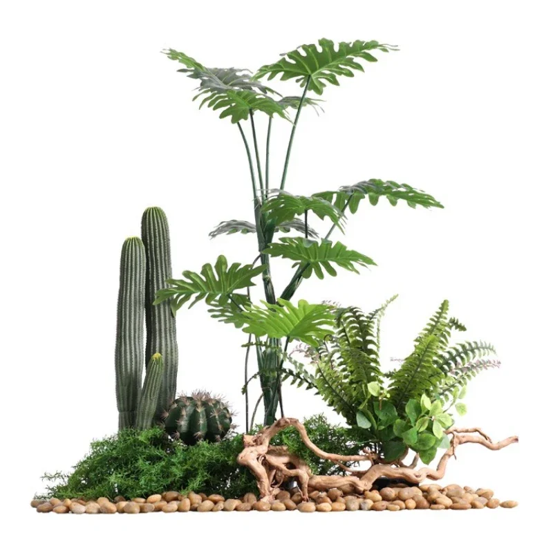 

Simulation green plant landscaping indoor landscape landscaping window decoration