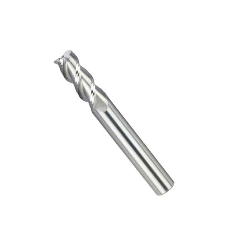 R0.5 R1.0 * D4-D12 * 50 75 100 مللي متر عملية مطحنة نهاية كربيد الألومنيوم لقاطعة المطحنة ذات الشعاع الزاوية بدون طلاء ماكينة بتحكم رقمي بالكمبيوتر