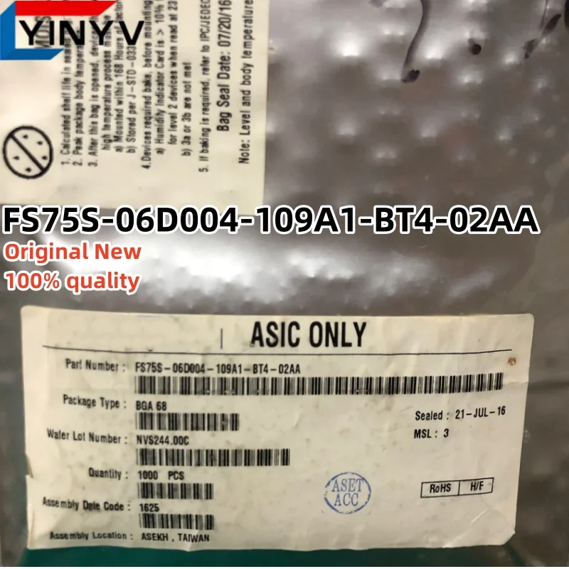 5PCS FS75S-06D004-109A1-BT4-02AA FS75S-06D004-109A1-BT4 FS75S-06D004-109A1 FS75S-06D004 FS75S WFBGA56  Original New 100% Quality