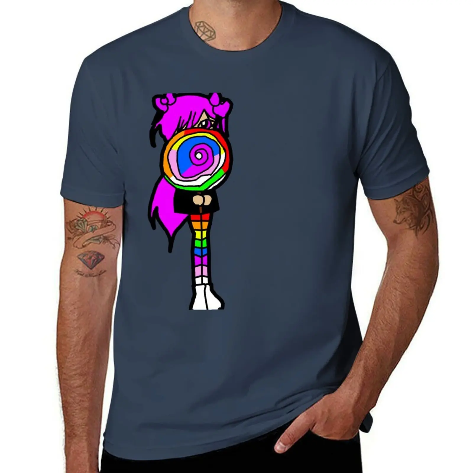 

My Colourful Lolipop T-Shirt mens graphic t shirts g man t shirts for men T-Shirt