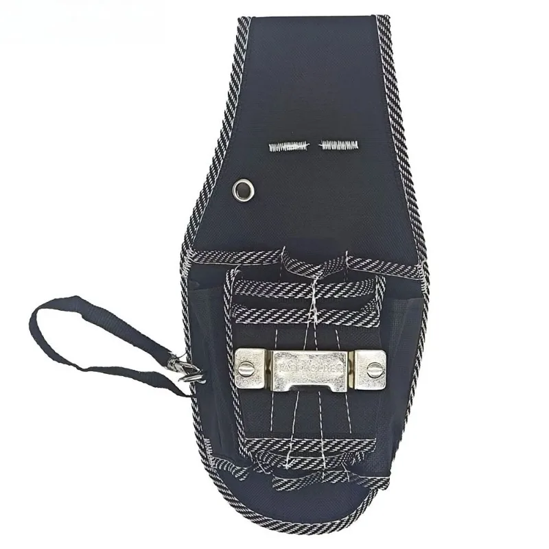 Simple Waist‑Hung Tool Bag Drill Storage Holster Multifunctional Pocket Waist Pack for Electrician Repair Work